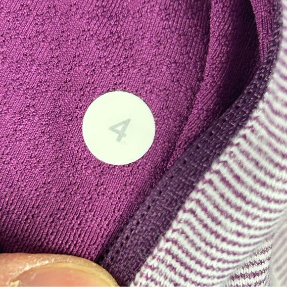 Lululemon Athletica Dewberry Microstripe in Stride Full Zip Jacket Size 4 - Picture 8 of 11